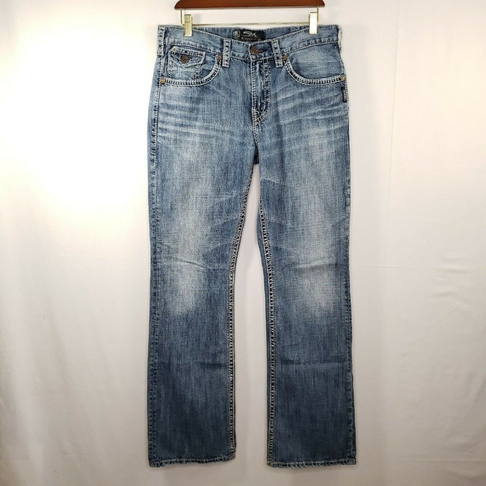Silver Jeans Craig Easy Fit Bootcut Jeans 32 x 34